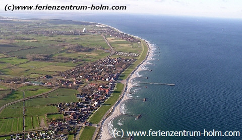 Schönberger Strand aus der Luft